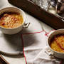 Onion soup with cheese