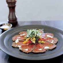 Beef carpaccio