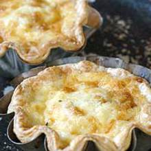 Onion gruyere tart