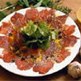 Venison carpaccio