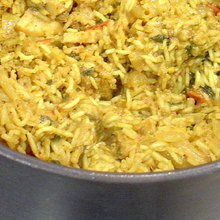 Lamb biryani