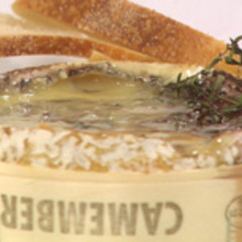 Baked camembert