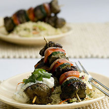 Lamb skewers