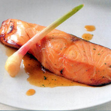 Baked salmon