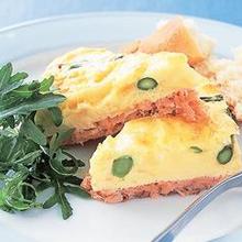 Salmon frittata