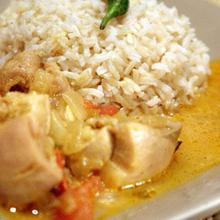 Spicy chicken curry