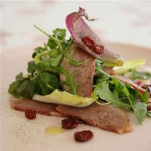 Duck breast salad