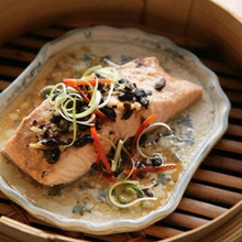 Steamed fish black bean