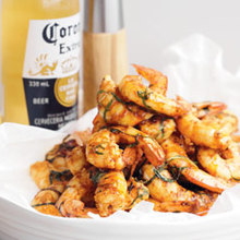 Piri piri prawns