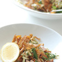 Flatbread tuna salad