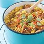 Curry chicken pilaf