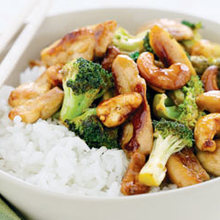 Chicken broccoli stirfry