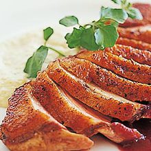 Duck breast plum sauce