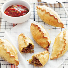 Mince potato pasties