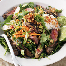 Asian beef salad