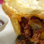 Beef red wine and mushroom pies