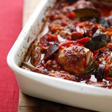 Chicken chorizo hotpot