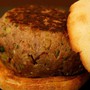 Beef tartare burger