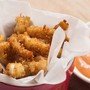 Crumbed squid