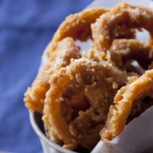 Fried onion rings