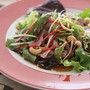 Rare beef salad