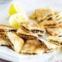 Beef spinach gozleme