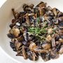 Creamy thyme mushrooms