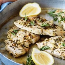 Lemon herb chicken