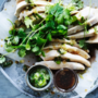 Steamed chicken
