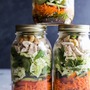 Asian chicken mason jar salad