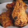 Thai red curry fried chicken
