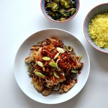 Salt pepper oyster mushrooms